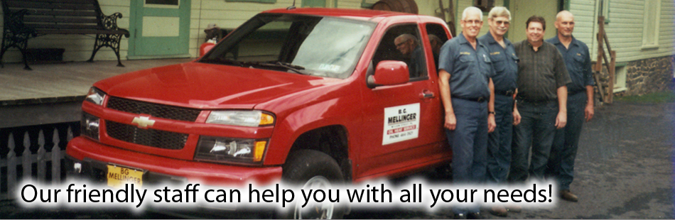 Home Oil Delivery | AC & Heating | BG Mellinger & Sons Inc.